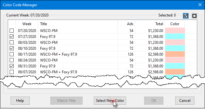 Color Code Manager