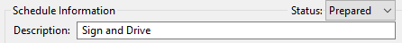 Schedule Description