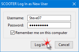 Log In as Different User